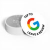 Tag NFC „Tap to Leave a Review” – naklejka na rolce z anteną NFC