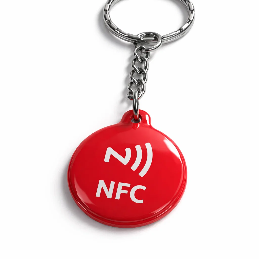 Brelok NFC programowany NTAG215 – własny link, kontakt, oferta | tag NFC 13,56 MHz - obrazek 6