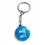 Niebieski brelok NFC NTAG215 504B