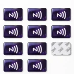 Naklejki NFC NTAG215 epoksydowe Galaxy – warianty ilościowe