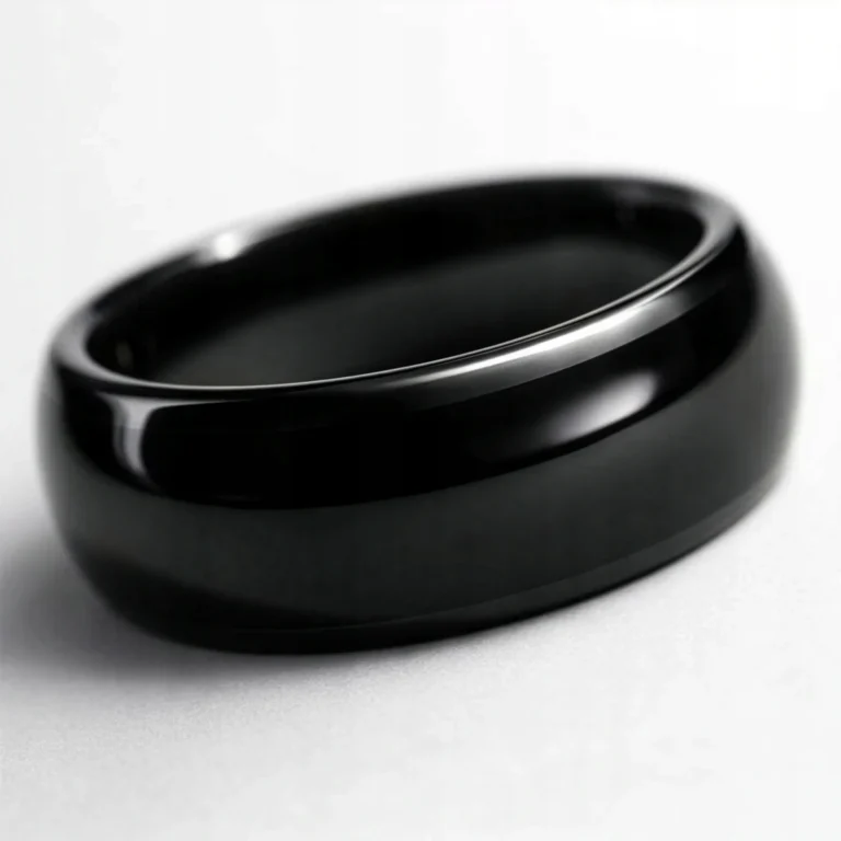 Czarny ceramiczny pierścień NFC NTAG215
