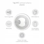 Cienka naklejka NFC MIFARE Ultralight 13,56 MHz