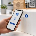Naklejka NFC tag Facebook 25mm obserwuj stronę jednym dotknięciem 10 szt – zdjęcie 5