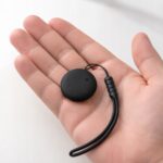 Lokalizator Bluetooth Wireless Tag czarny 33mm brelok tracker Find My – zdjęcie 2