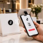 Naklejka NFC tag TikTok 25mm obserwuj profil jednym dotknięciem – zdjęcie 5