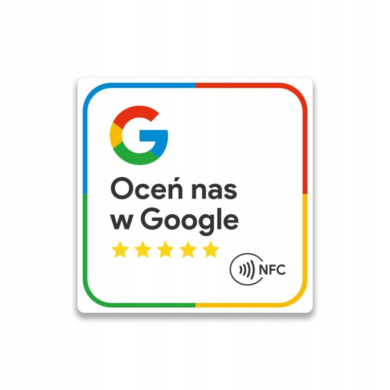 Podkładka NFC Google Opinie samoprzylepna 3M