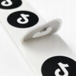 Naklejka NFC tag TikTok 25mm obserwuj profil jednym dotknięciem – zdjęcie 3