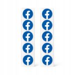 Naklejka NFC tag Facebook 25mm obserwuj stronę jednym dotknięciem 10 szt – zdjęcie 2