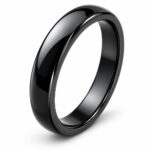 Black NFC Smart Ring Slim ring