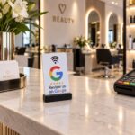 NFC stand with the Review card on Google – photo 7 of 8