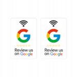 Biała karta NFC Review us on Google – photo 6 of 16