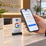 NFC stand with the Review card on Google – photo 2 of 8