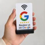 NFC stand with the Review card on Google – photo 3 of 8