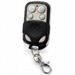 Self-adhesive 433 MHz pilot with four buttons