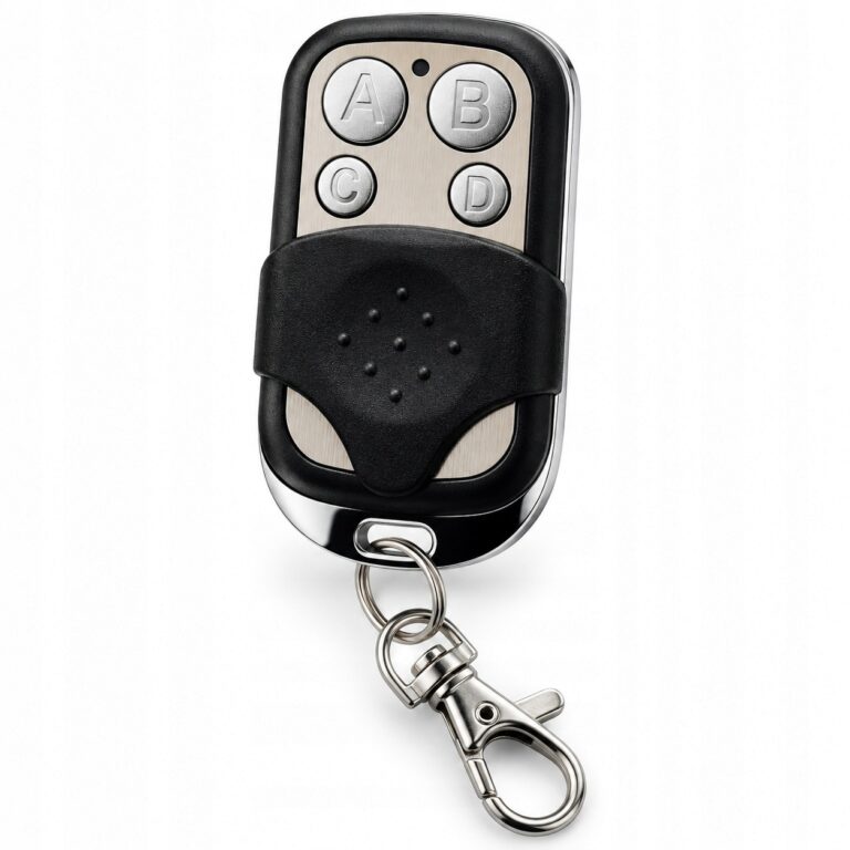 Self-adhesive 433 MHz pilot with four buttons