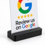 NFC stand with the Review card on Google – photo 5 of 8